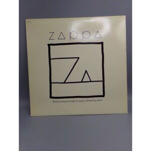 Frank Zappa Ship Arriving Too Late To Save A Drowning Witch  LP 1982 Vinyl
